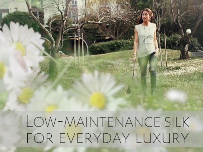 Low-maintenance silk for everyday luxury